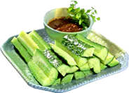 黄瓜蘸酱