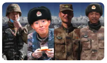 祖国山河一寸不能丢！4名牺牲边防英雄的照片看哭网友：记住他们