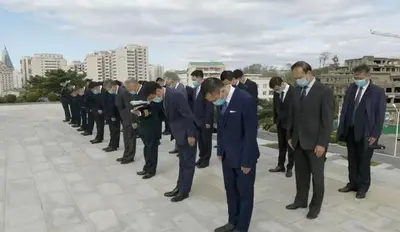中国驻朝大使馆祭奠志愿军先烈,当年这段对话太催泪!